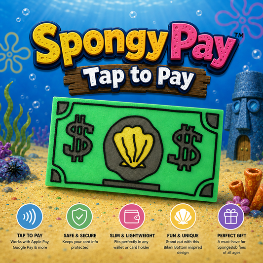 SpongyPay™ Tap to Pay Shell Dollar